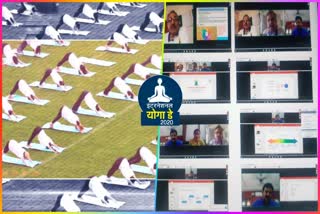 278 Delhi traffic policemen from Eastern Range learned yoga through webinar International Yoga Day