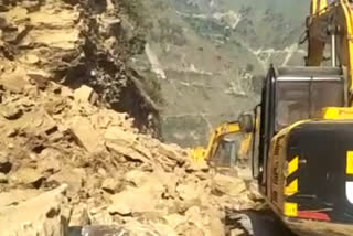 land slide in chamba