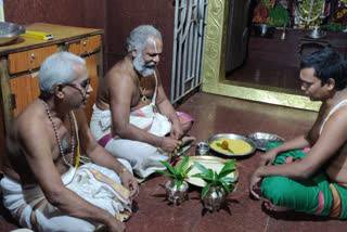 vadapalli  venkateswaraswamy temple was opened after the solar eclipse