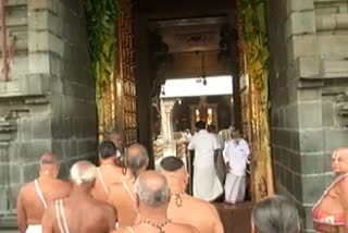 Thirumala Srivari Temple opened