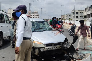 car accident at ananthapuram