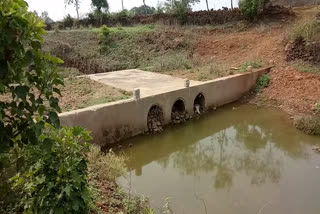 Culvert became without road
