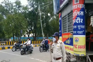 Police made passers aware