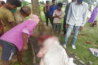 man died due to drowning in pond in dhanbad, man died in dhanbad, news of Govindpur police station Dhanbad, तालाब में डूबने से एक शख्स की मौत, धनबाद में एक शख्स की मौत, गोविंदपुर थाना धनबाद की खबर