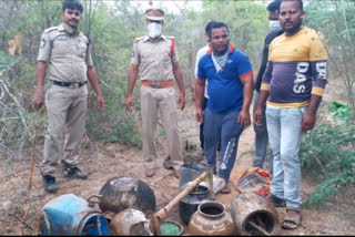 cheap liquor produce in tripuranthakam prakasam district