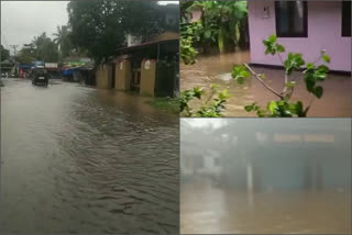 kannur heavy rain  latest kannur  കണ്ണൂരില്‍ ശക്തമായ മഴ; വെള്ളക്കെട്ട് രൂക്ഷം  kannur latest news  rain kerala  മഴ