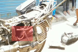 Snake stuck in bike in Sonipat