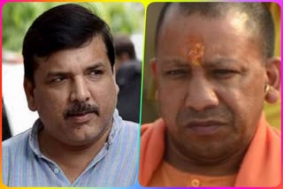 AAP MP Sanjay Singh targets Yogi government over incident of child protection home in Kanpur