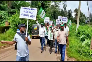 ಜೆಡಿಎಸ್ ಕಾಲ್ನಡಿಗೆ ಜಾಥಾ