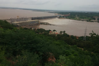 water level in various dams of the state