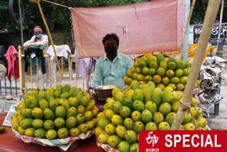 fruit sellers upset due mangoes not selling after lockdown