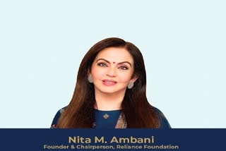 global recognition to Nitha Ambani