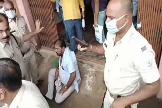 Contractor beaten in Nagar Panchayat Office in sahibganj