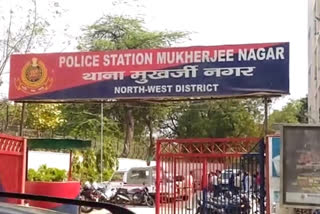 Mukherjee Nagar motorcycle patrolling police
