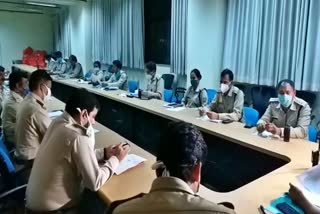 Crime meeting organized in Ranchi