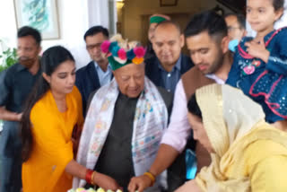 Virbhadra Singh birthday celebration