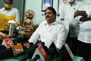 minister mopidevi venkata ramana in repalle guntur