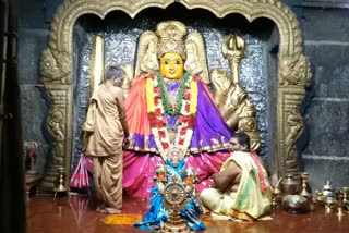 The second day is the celebration of Sri Bhadrakali Temple's Shakambari Uthsavs