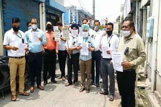 Protests against the CEA Act in Hoshiarpur