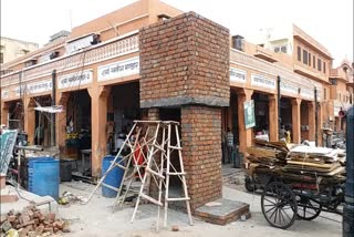 Permanent Construction in Parkota, Jaipur Heritage News
