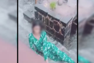 Video of girl stunt in Ujjain railway campus goes viral