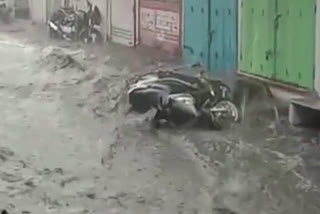 राजस्थान न्यूज,  Heavy rain in Nathdwara,  मूसलाधार बारिश,  Rajsamand news,  rajasthan news,  weather department