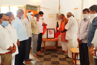 जालोर न्यूज, सांचोर में श्यामा प्रसाद मुखर्जी को श्रद्धांजलि, Tribute to Shyama Prasad Mukherjee in Sanchore