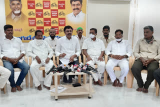 tdp leader umamaheswara naidu about 108 ambulance tenders