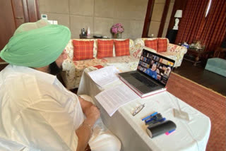 Galwan valley incident part of larger Chinese design says Capt Amarinder Singh at CWC virtual meet