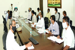 Mahabubnagar district collector S. Venkat Rao Review Meeting on Development works