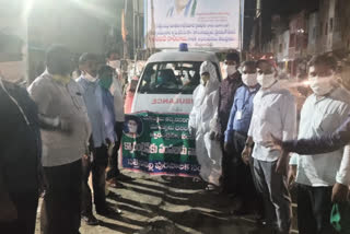 guntur dst police send people  to quarentine   who don not wore mask