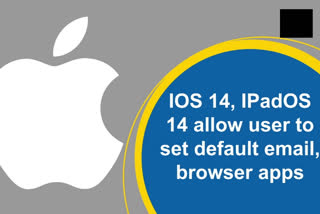 IOS 14, IPadOS 14 allow user to set default email, browser apps