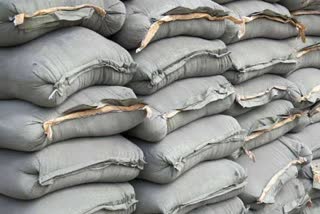 Police recovered 64 bags of government cement
