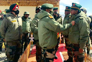 ARMY CHIEF VISITS EASTERN LADAKH