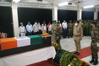 Martyr Dipak Karki cremated with full state honours in Uttar Pradesh