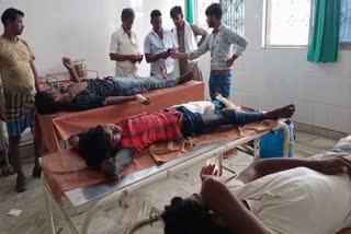 3 young man injured in road accident in deoghar, road accident in deoghar, News of Deoghar Sadar Hospital, देवघर में सड़क हादसे में  तीन युवक घायल, देवघर में सड़क हादसा, देवघर सदर अस्पताल की खबरें