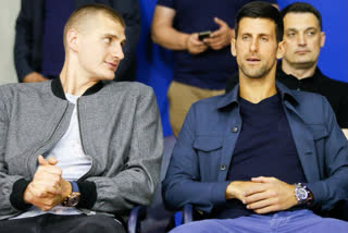 Nicola Jokic and Novak Djokovic