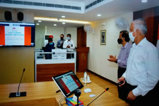 Commissioner SN Srivastava inaugurated the website at Police Headquarters.