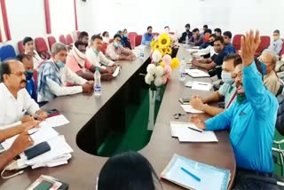 Review meeting chaired by Jama Chief Benifred Murmu in dumka