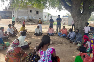 groceries distribution to poor in vikarabad