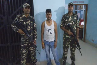 SSB 56th Battalion arrested a ganja smuggler in araia