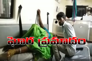 mla bhaskar rao visited injured in bokkaguntalapadu accident