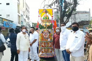 Golconda bonalu begin with Nazar Bonam