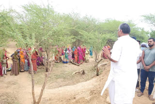 Raniwara news, MP Devji Patel, inspected MNREGA