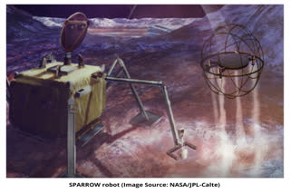 a steam-powered robotic concept for space missions, hopping robot for space mission