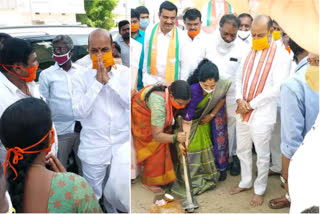 MP BANDI SANJAY started development works at vemulwada