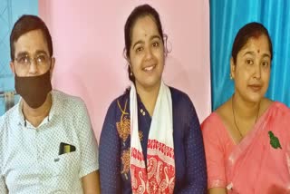 Parinita bujarbaruah secured 7th position in arts stream hs result 2020 assam etv bharat news