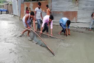 Poor Road Condition At Jania Barpeta