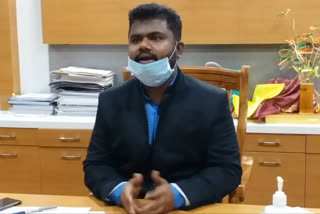 District Collector Sunil Kumar