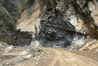 road construction at China border